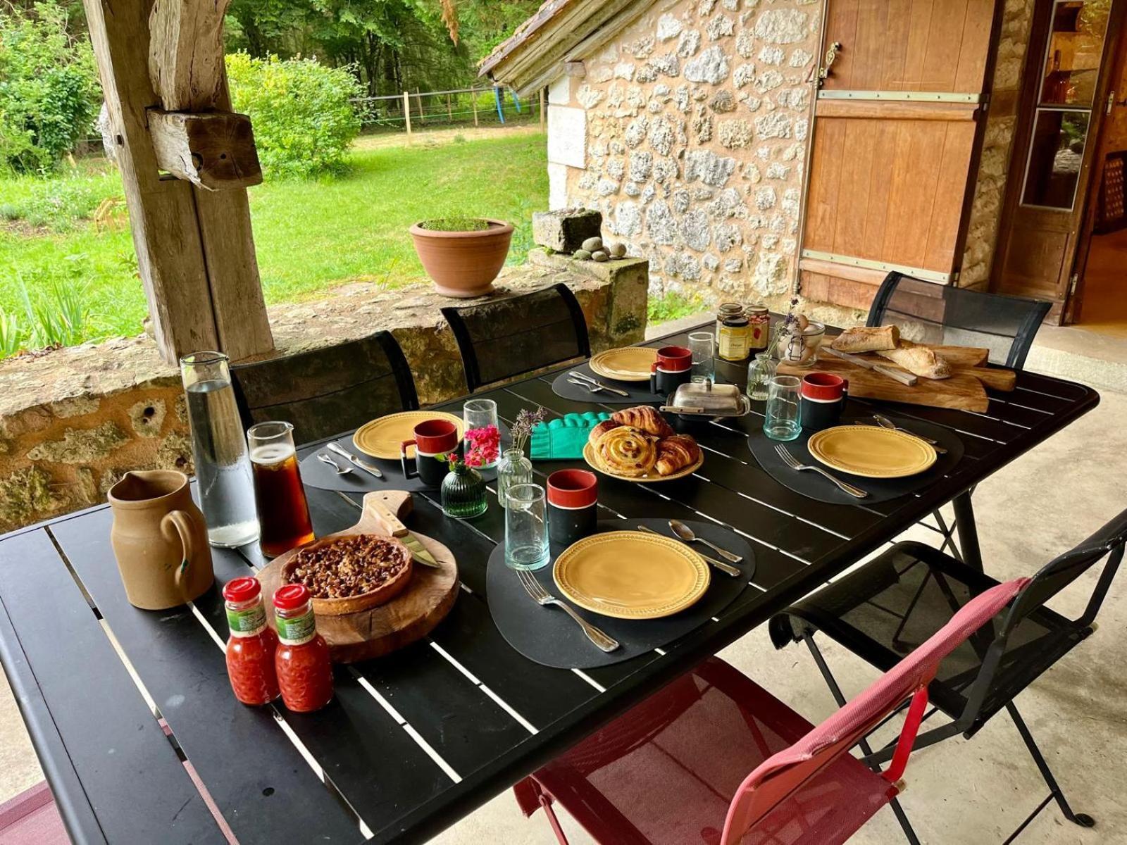 Le Mas Brantôme Eksteriør bilde